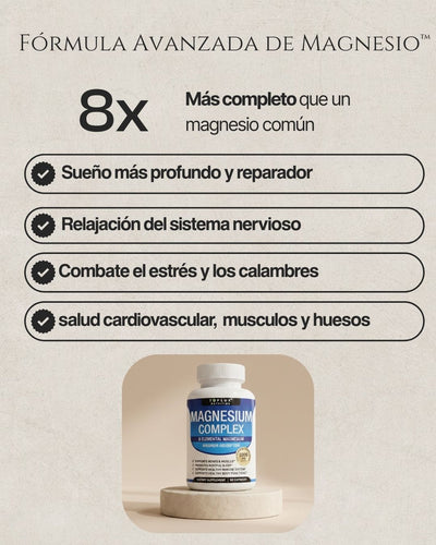 Magnesium Complex® - Sueño reparador y función muscular