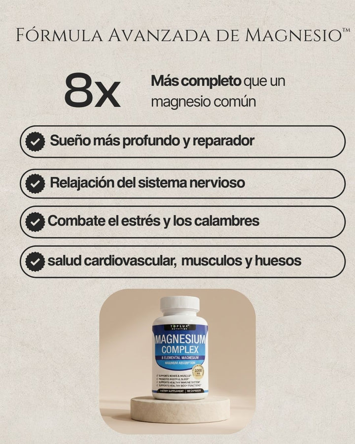 Magnesium Complex® - Sueño reparador y función muscular