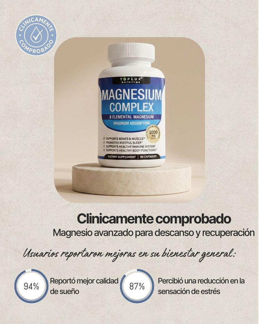 Magnesium Complex® - Sueño reparador y función muscular