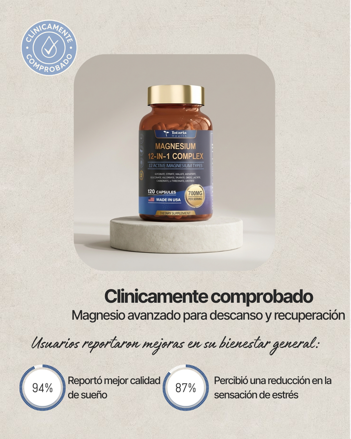 Magnesium 12 IN 1® - Sueño Reparador