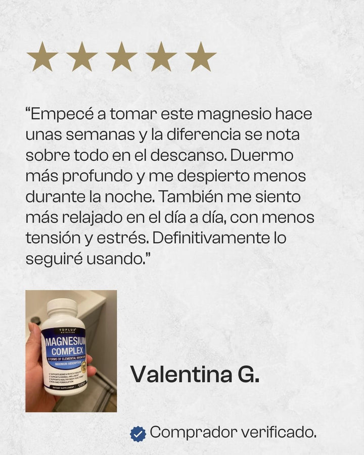Magnesium Complex® - Sueño reparador y función muscular