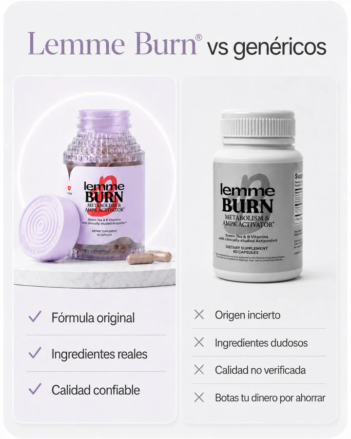 Lemme Burn® -Logra esa versión que siempre has querido
