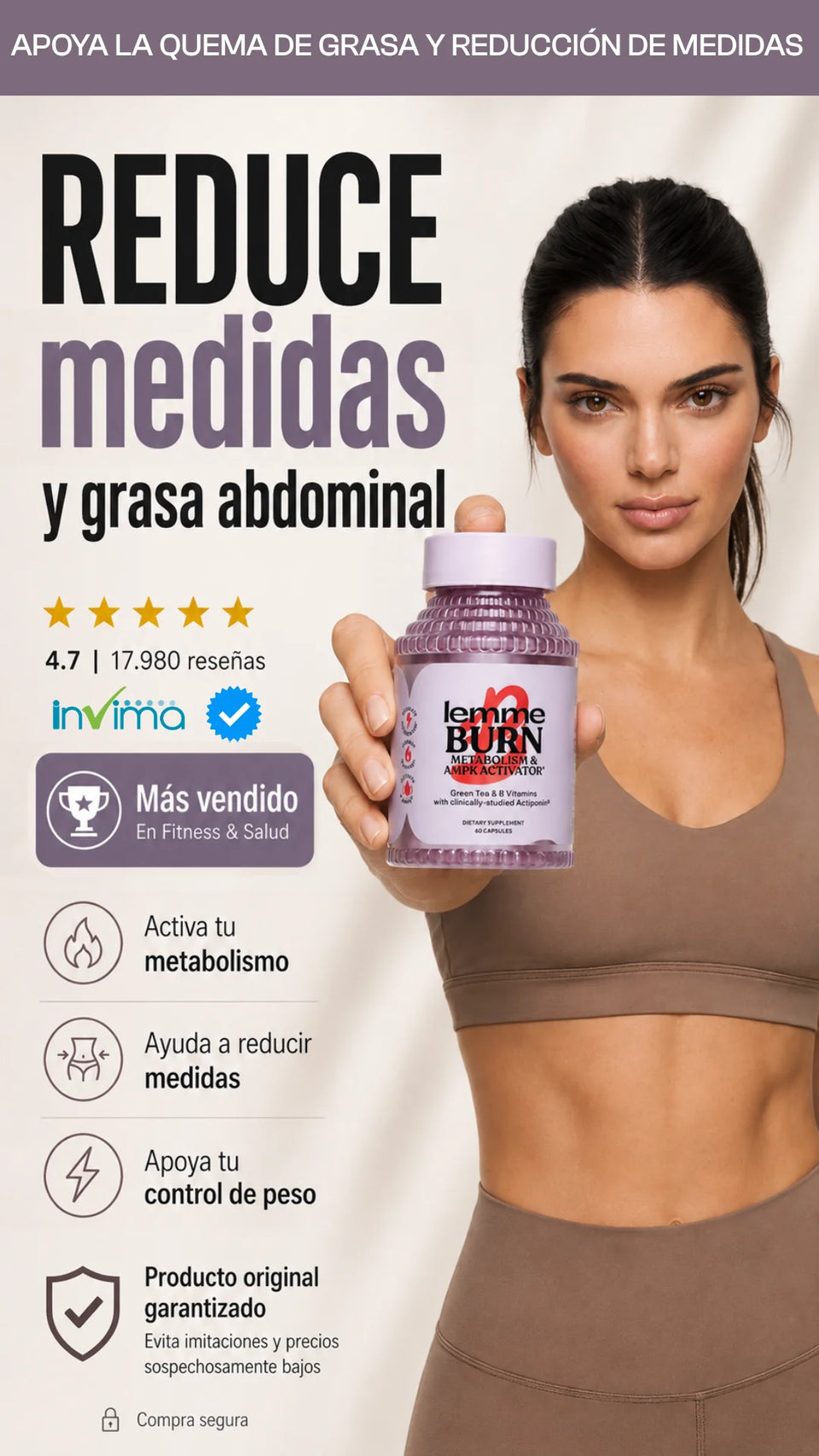 Naturalab Lemme Burn® -Logra esa versión que siempre has querido – NaturaLab
