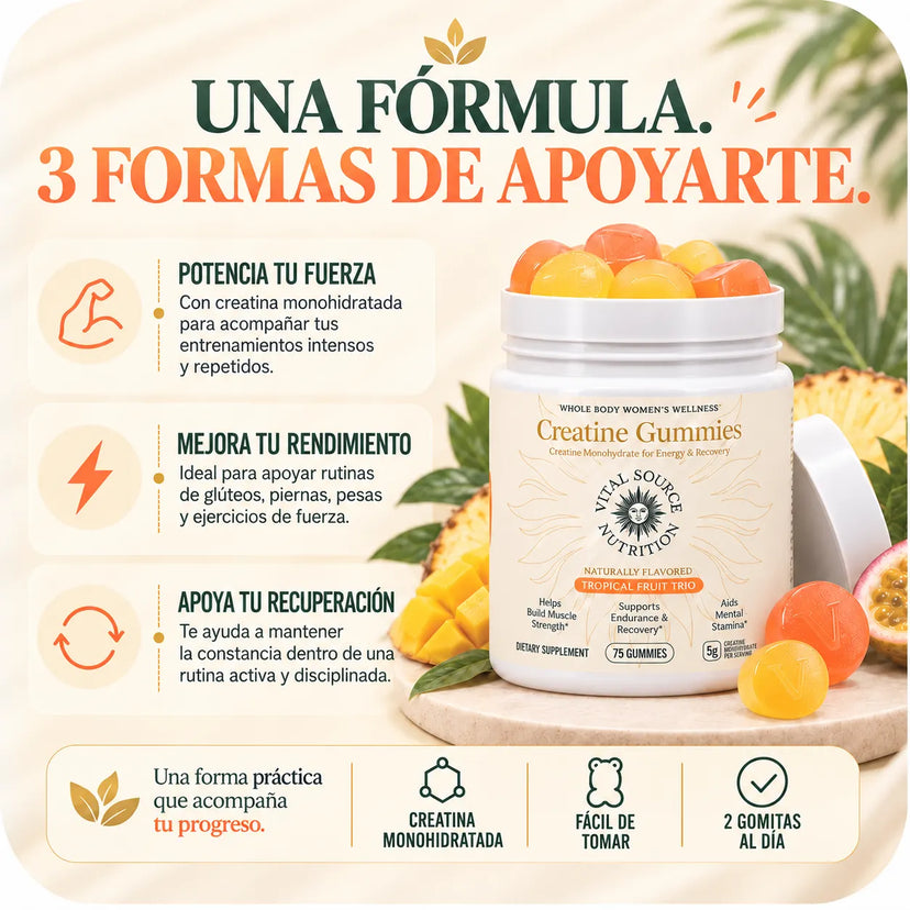 Creatina en Gomitas - Vital Source®